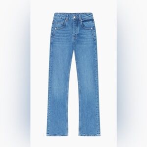 Maje Straight Jeans. 42(10) Blue.